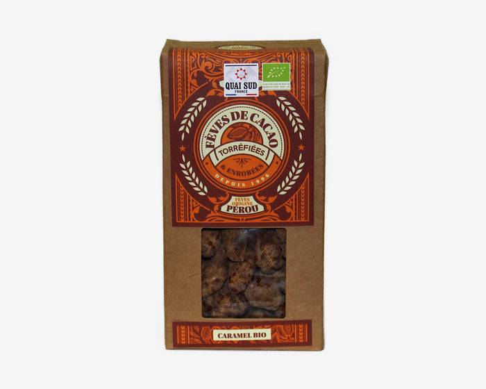 Karamellisierte Bio-Kakaobohnen von Quai Sud