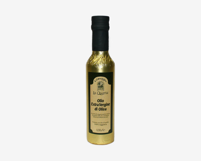 Natives Olivenöl extra aus Taggiasca Oliven von Il Caruggiu