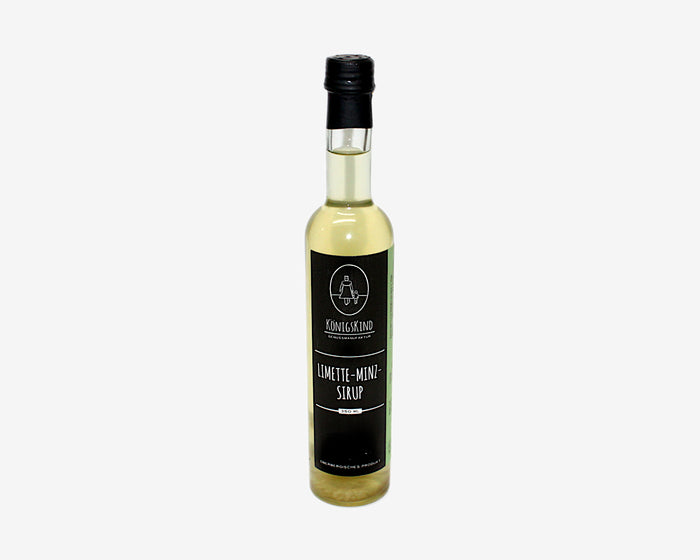 Limette-Minz-Sirup von Königskind