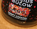 Crispy Caramel: Dulce Schokolade mit Lakritz von Lakrids by Bülow - Nahaufnahme