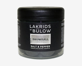Milchschokolade mit Lakritz (Sorte: "Snowball") von Lakrids by Bülow