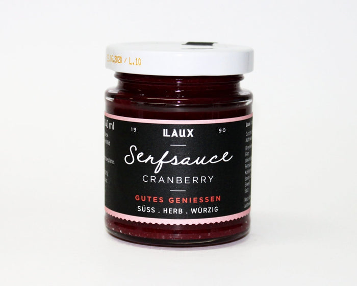Cranberry-Senfsauce von Laux