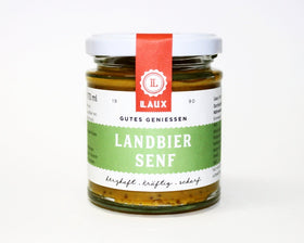 Landbier-Senf von Laux