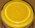 Orangen-Senf von Laux - Nahaufnahme