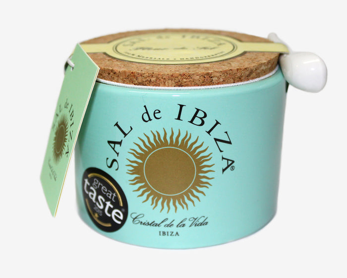 Fleur de Sel im Tontöpfchen von Sal de Ibiza