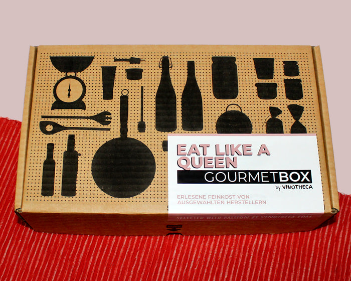 "Eat Like A Queen" Gourmet-Geschenkbox von Vinotheca